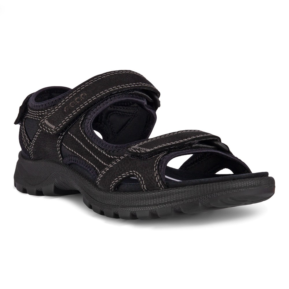 ECCO Womens Sandals Black - Onroads - GRO-745012